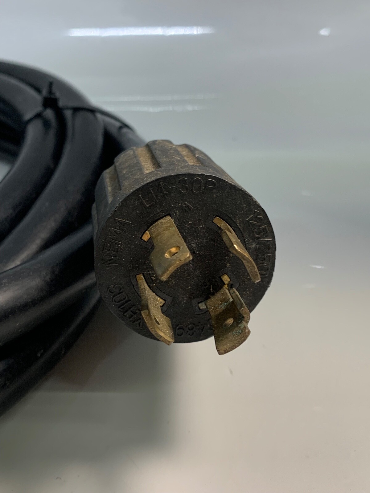 Ningbo Xuanhua E313867 100030-765 ~ 21′ Generator Power Cable 4 Plug 600V