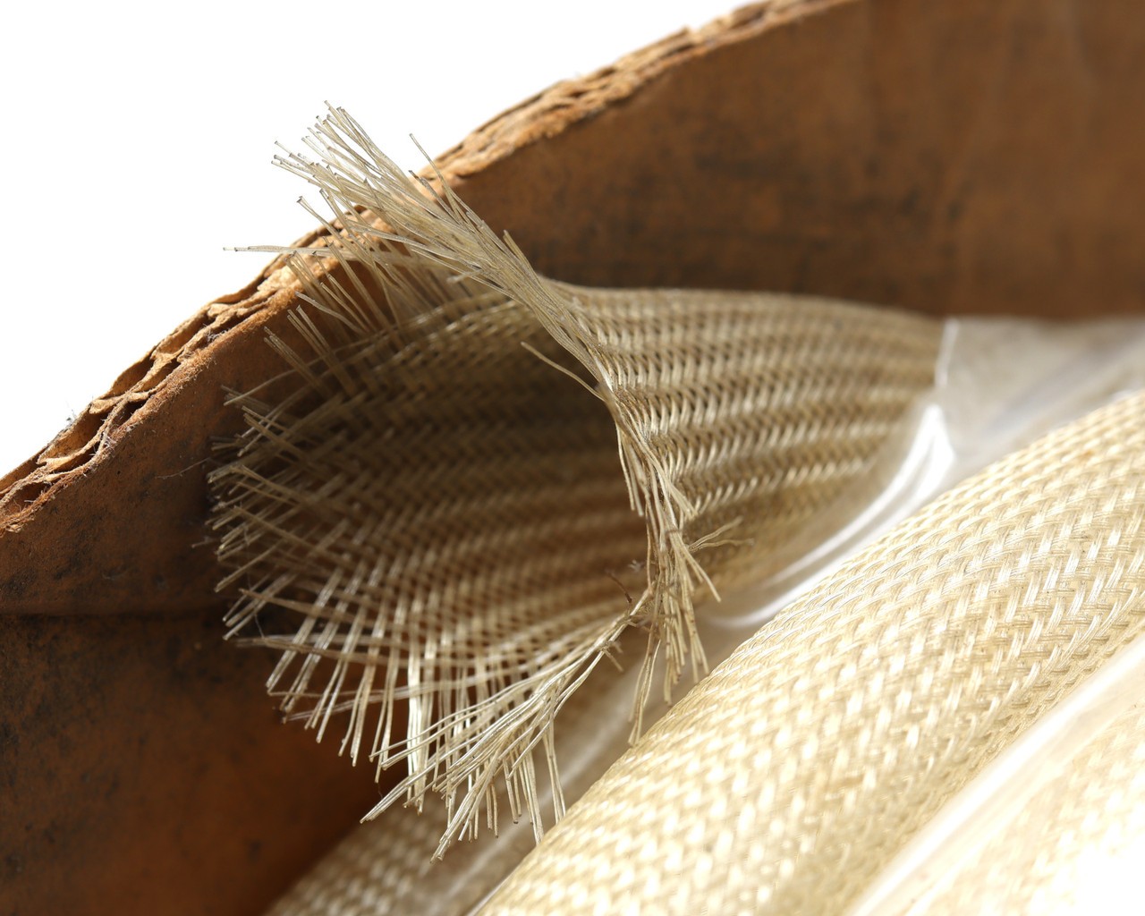Bentley Harris 686DM 3/4-inch Expando Braided Cable Sleeving, Tan, by the foot