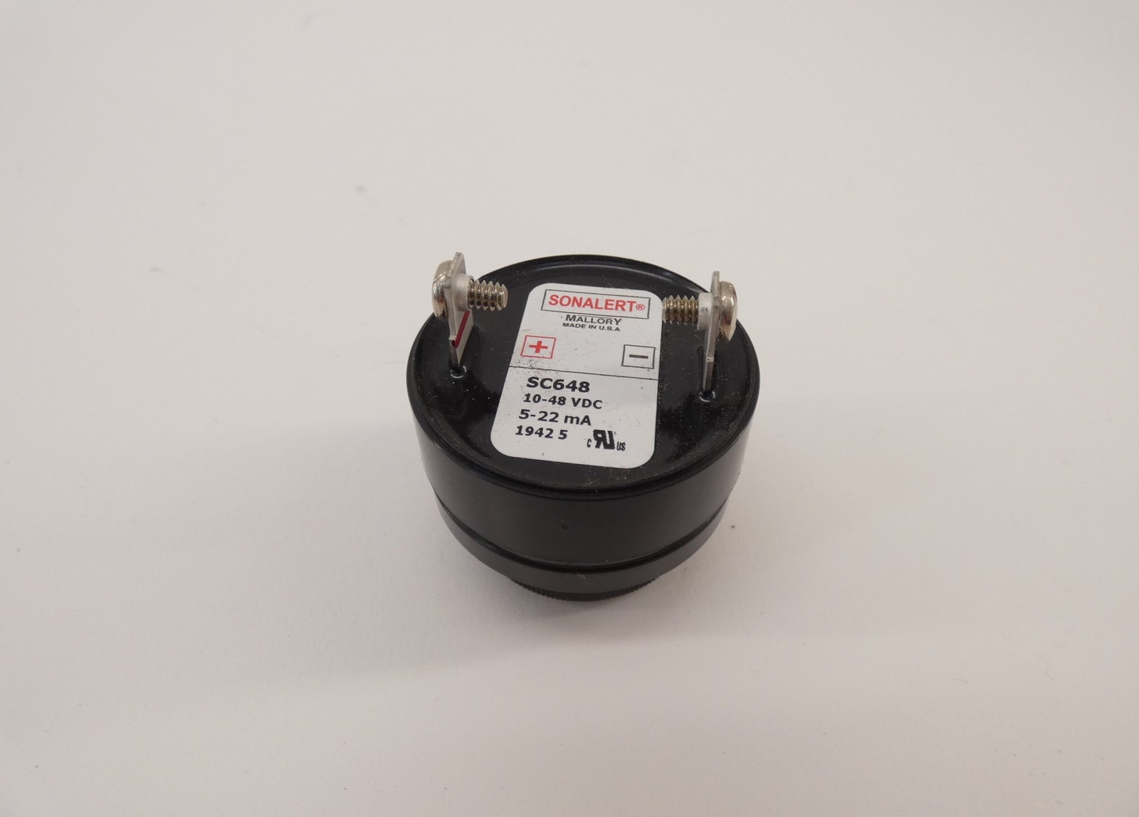 *Lot of 3* Mallory SC648 SC648A Sonalert Alarm Buzzer Indicator 6-28VAC 10-48…
