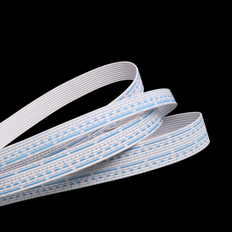 6Pin – 12Pin Flexible Flat Ribbon Cable Wire UL2468 Tinned Copper Wires 24AWG