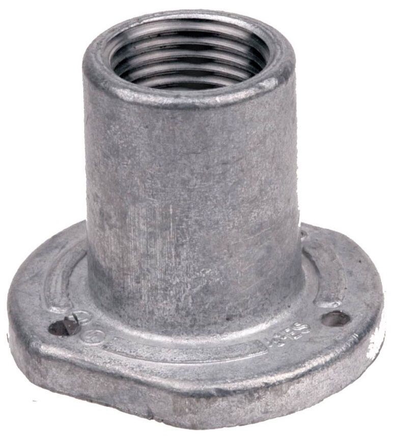 Red-dot ES-2, Rigid 3/4″ Straight Slab Insert, Rigid Conduit Connector, 1 pc