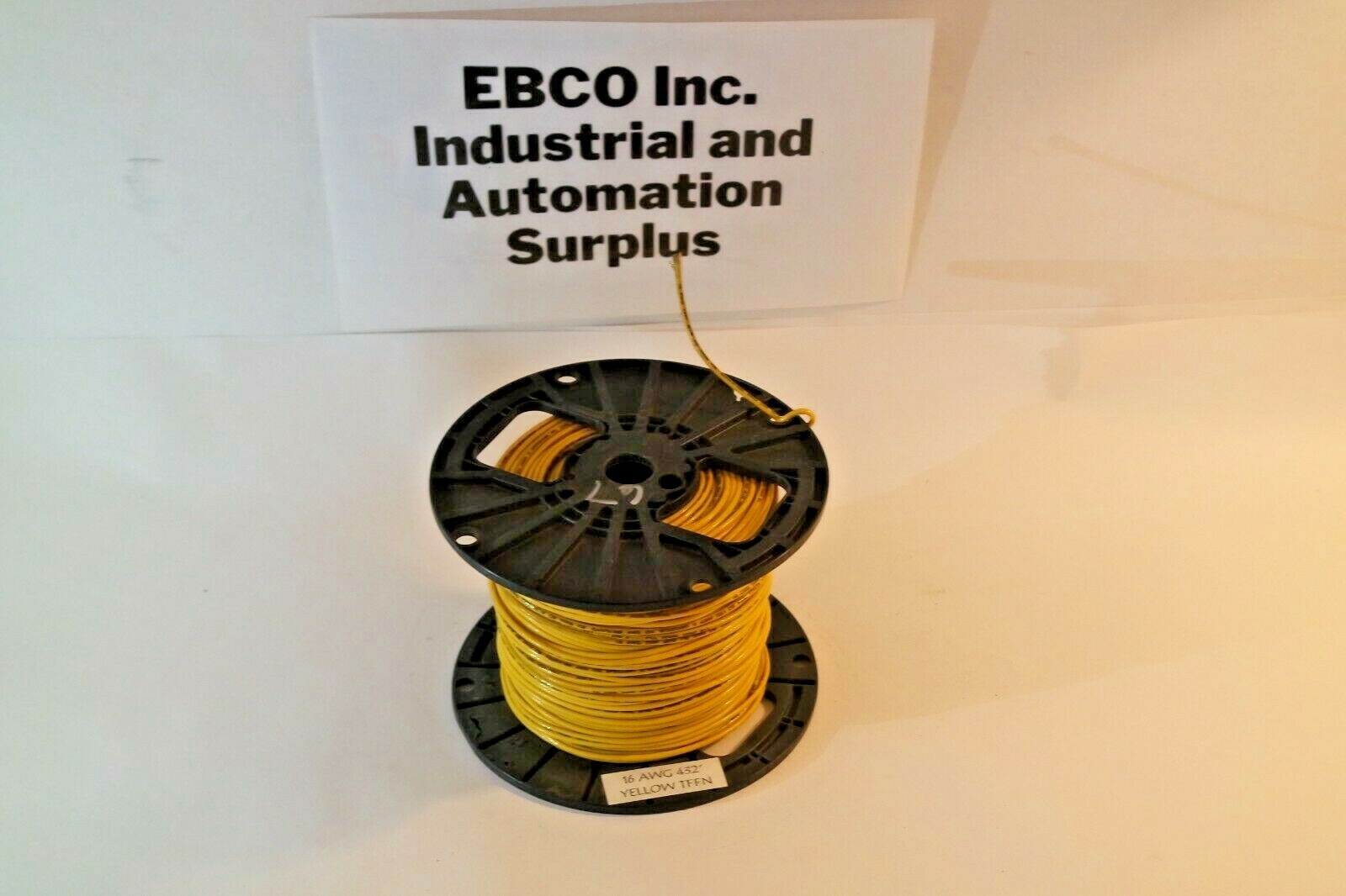 432 ft 16 AWG TFFN YELLOW 600V Wire