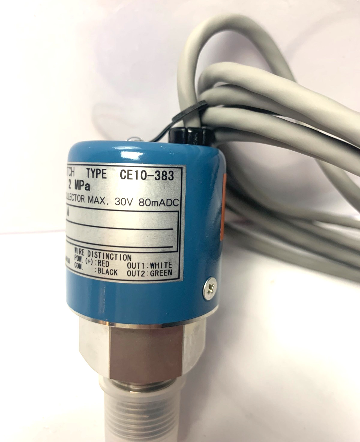 New! Nagano Keiki CE10-383 Electronic Pressure Switch