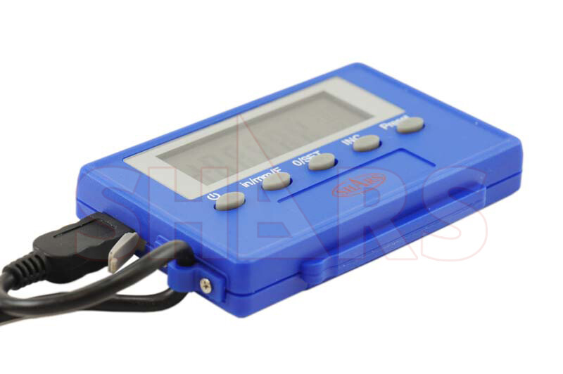 Shars 12″ Digital DRO Large LCD Readout Scale IP54 For Bridgeport Mill Lathe %}