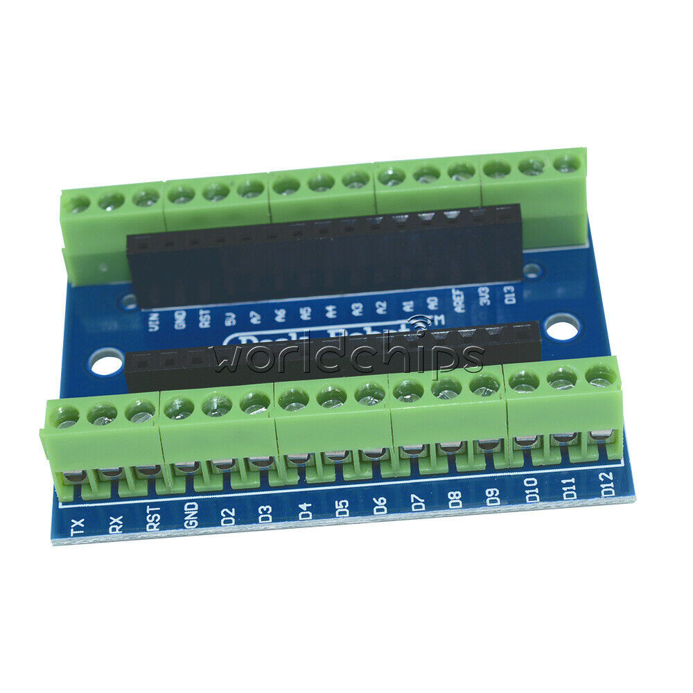 5PCS Nano V3.0 AVR ATMEGA328P Module Terminal Adapter Board for Arduino UNO R3