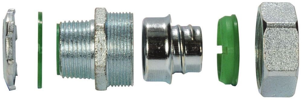SEPCO SLT61T, 4″, Iron, Insulated Throat, Liquid Tight Conduit Connector, 1 pc