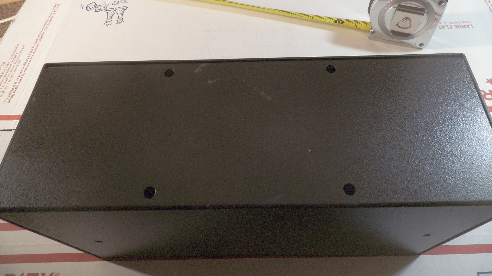 Custom electrical enclosure with Hubbell receptacles 12″ x 6″ x 5-1/2″