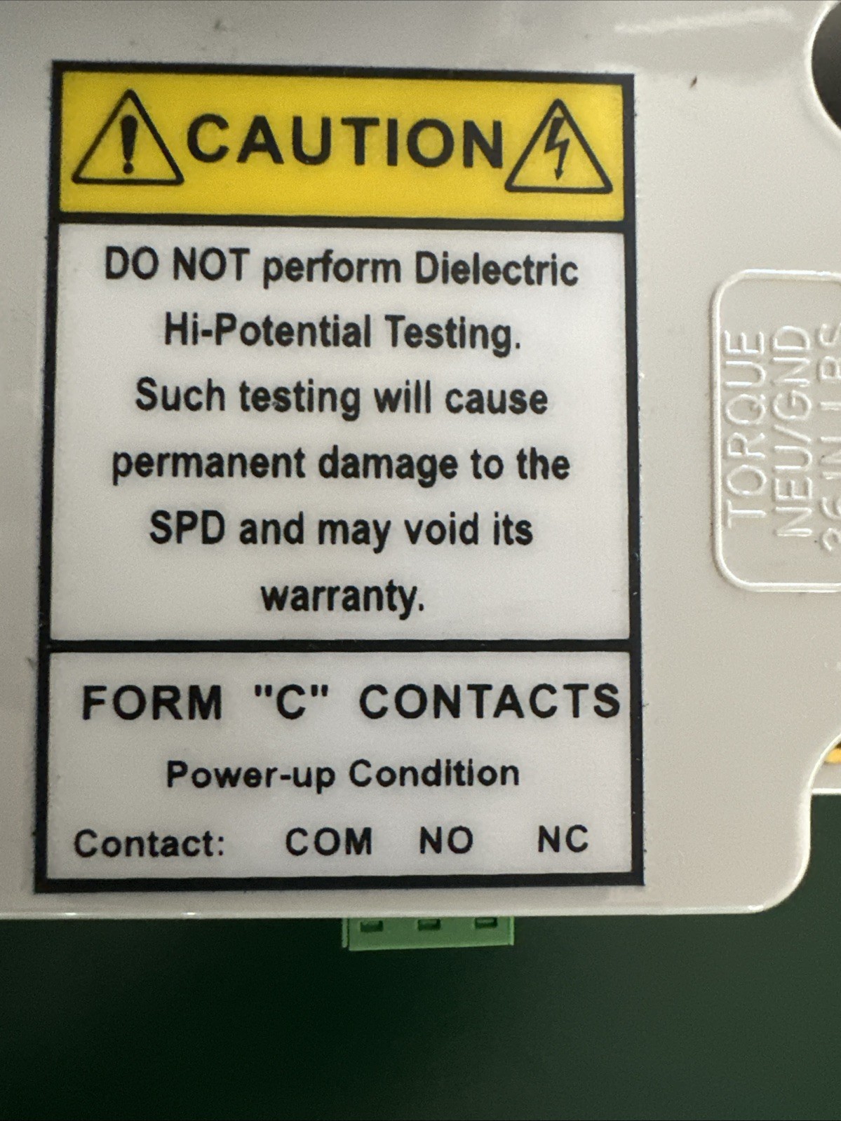 SPD120208Y2A Eaton 120/208V 50/60Hz 120kA Surge Protector – New Out Of Box