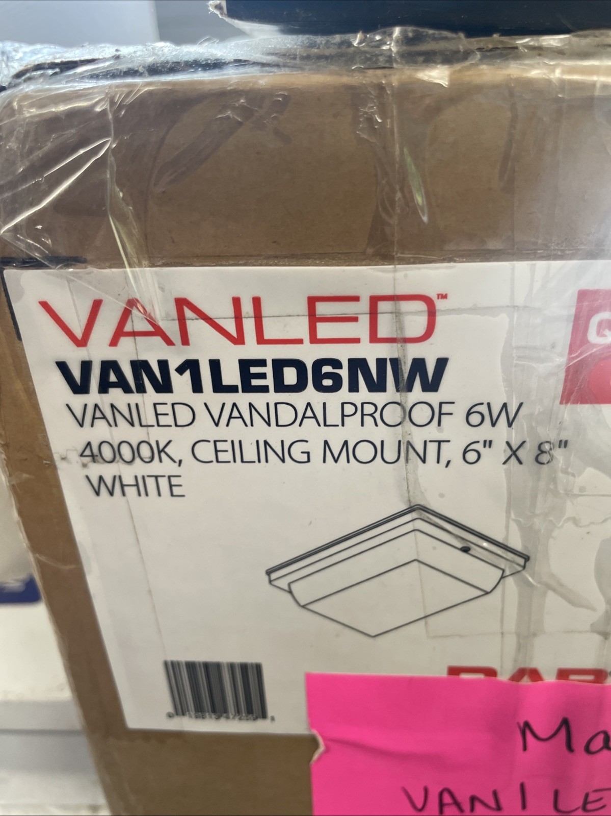 RAB 6w vandalproof light ficture