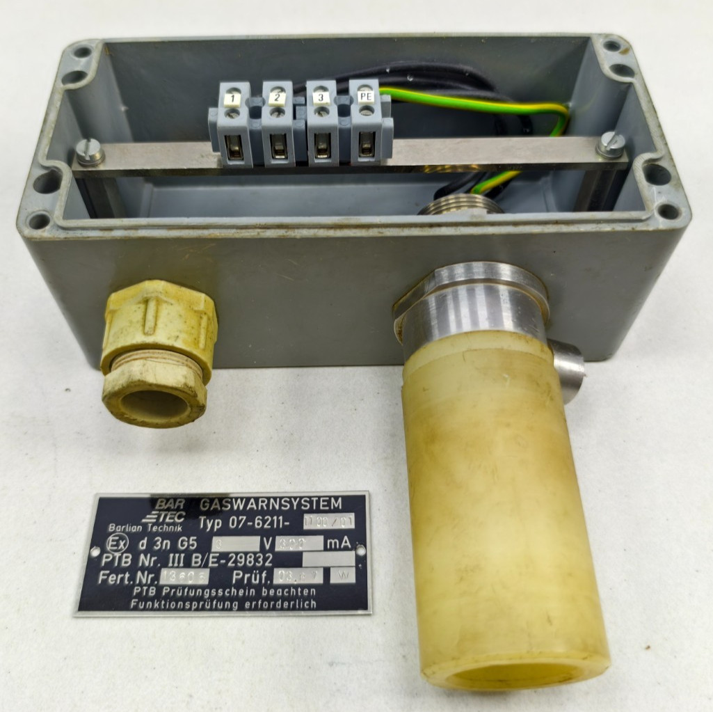 Barlian Technik Bartec 07-6211-1100/01 Gaswarnsystem