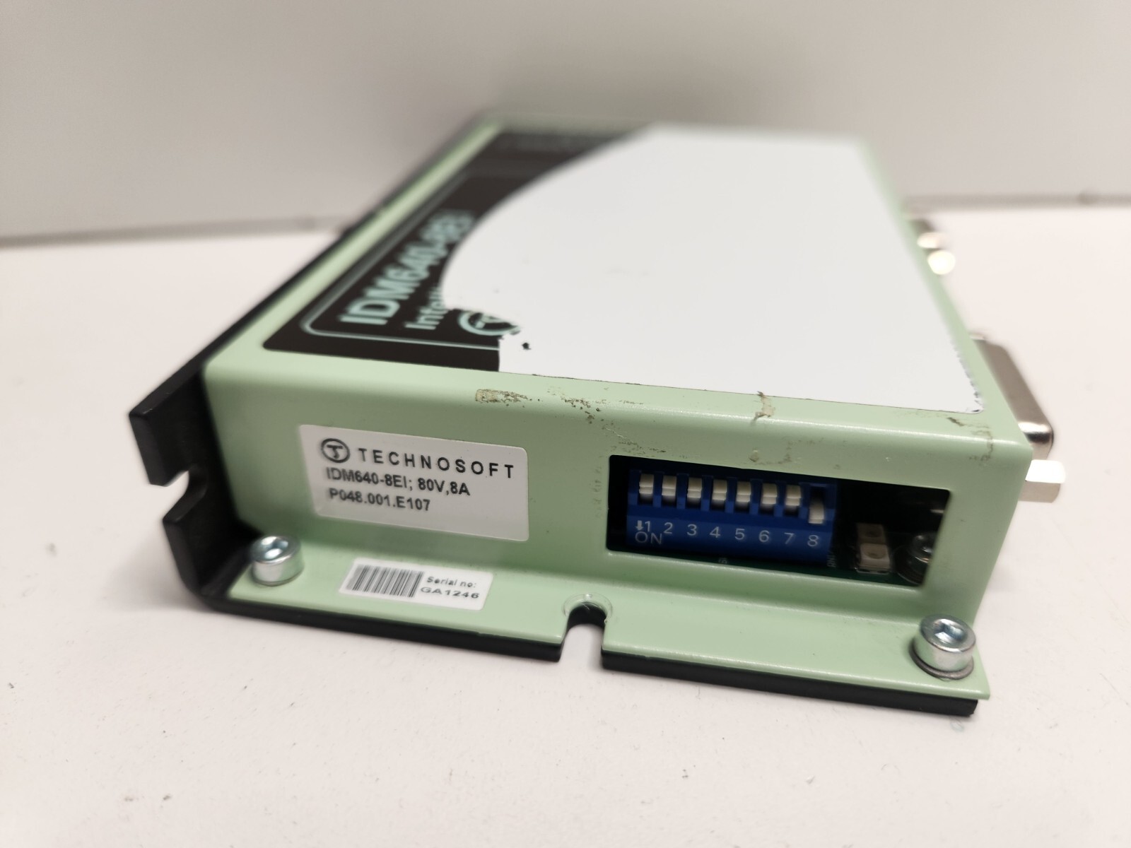 GOOD USED TECHNOSOFT 8A 80V INTELLIGENT SERVO DRIVE IDM640-8EI
