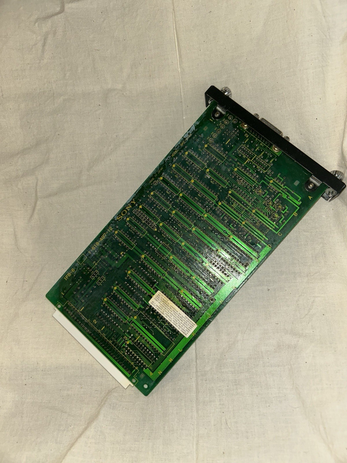 Sony IFB-6 Circuit Board Parallel Mixer Interface 1-618-497-12