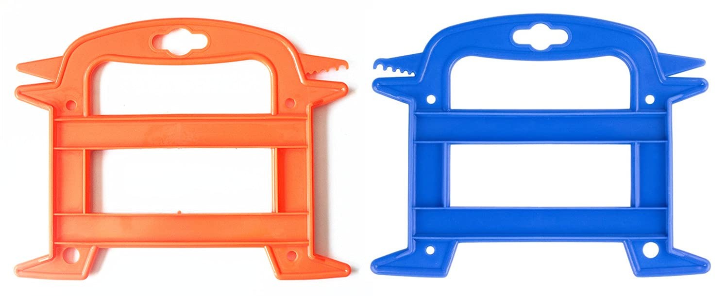 Cutelec Rope Winder 2pcs Paracord Line Random Color,orange,yellow,blue,white