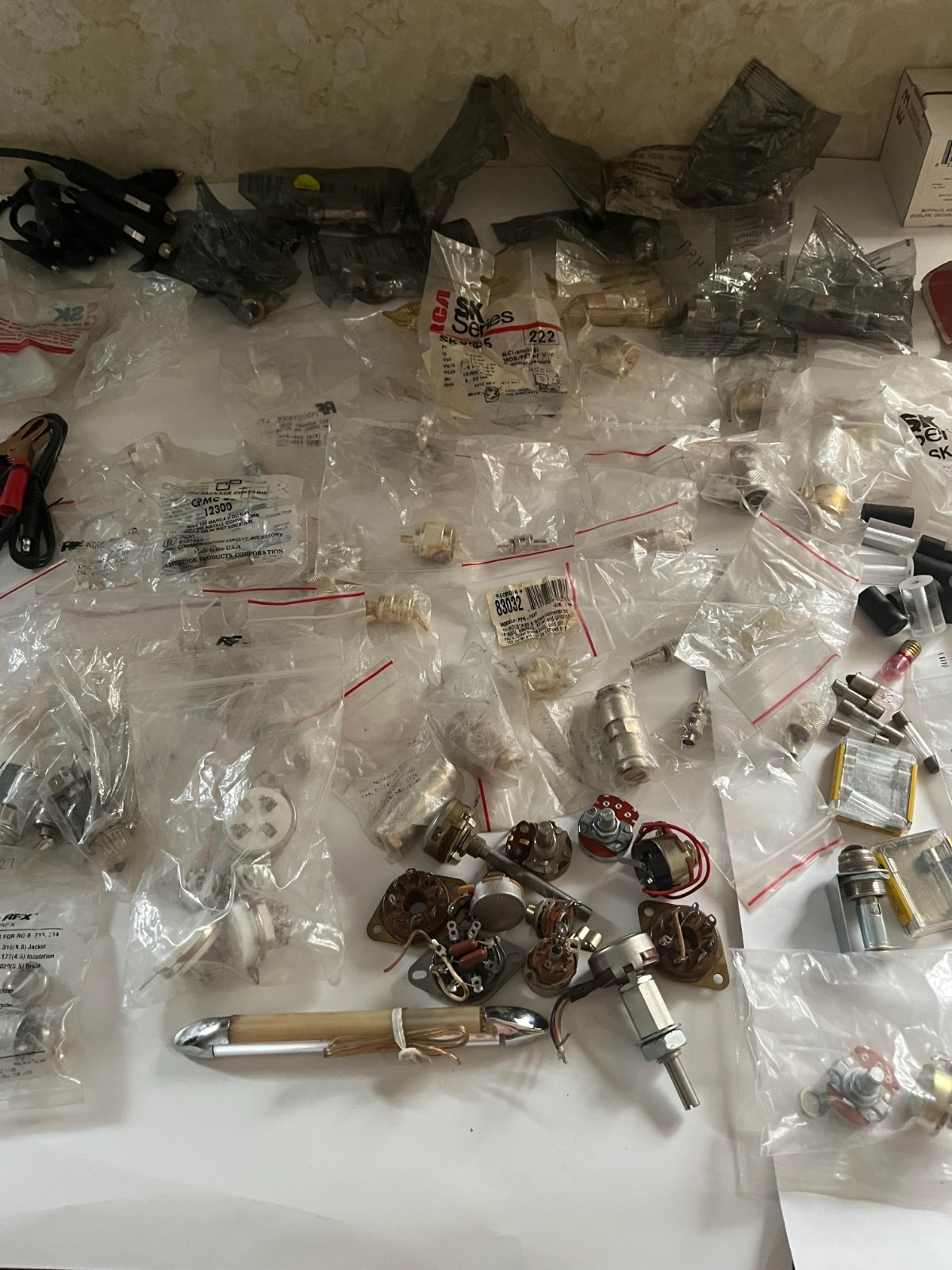 HUGE LOT OF ELECTRICAL PARTS, SUPPLIES, COMPONENTS VARIOUS ITEMS NEW AND USED