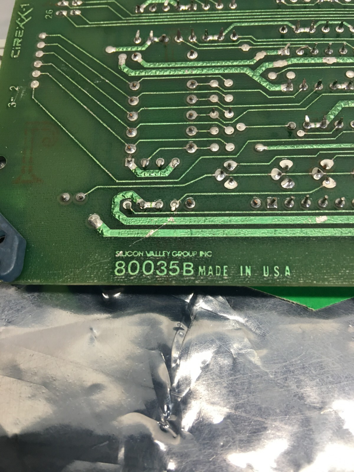 SILICON VALLEY GROUP SVG 80035B SVG80035B BOARD Silicon Wafer Scrubber, 114610