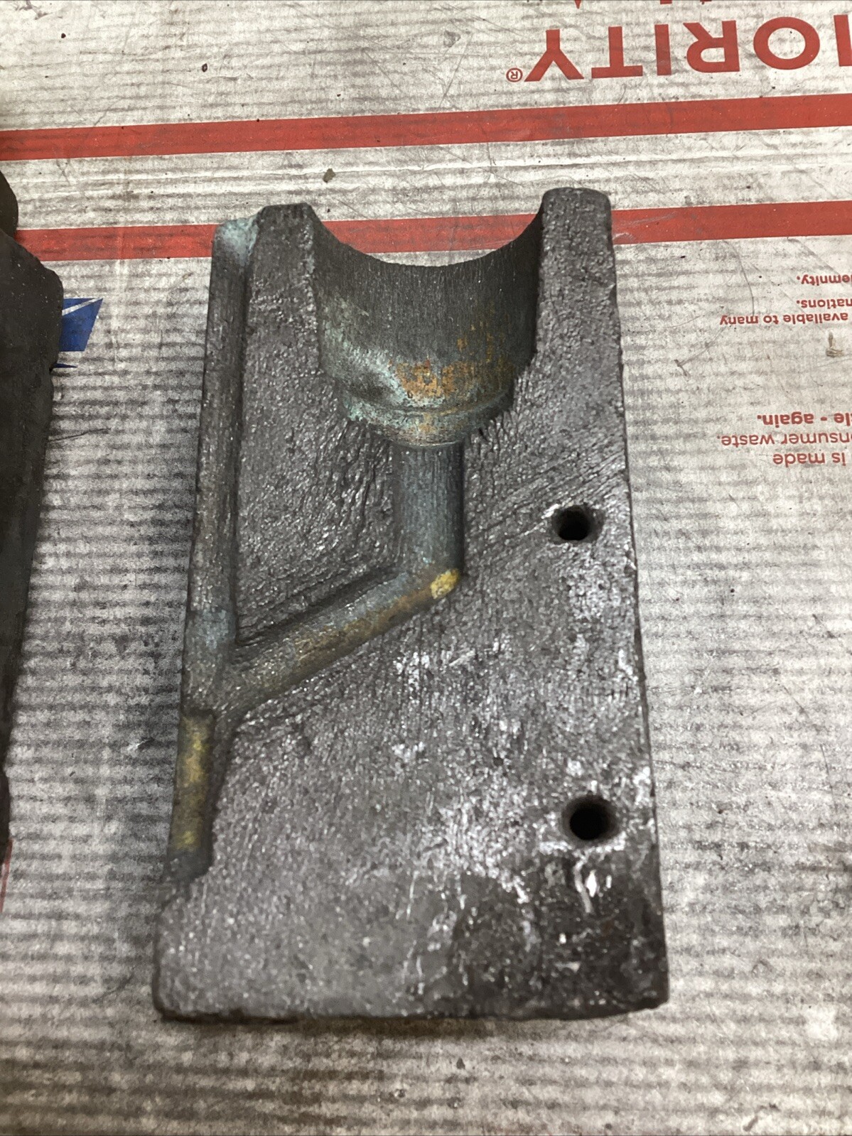 ERICO CADWELD IP-F VFC1TV3C MOLD 2 SOL RUN & TAP 2-4 PIPE #65 CART ED4U 4066