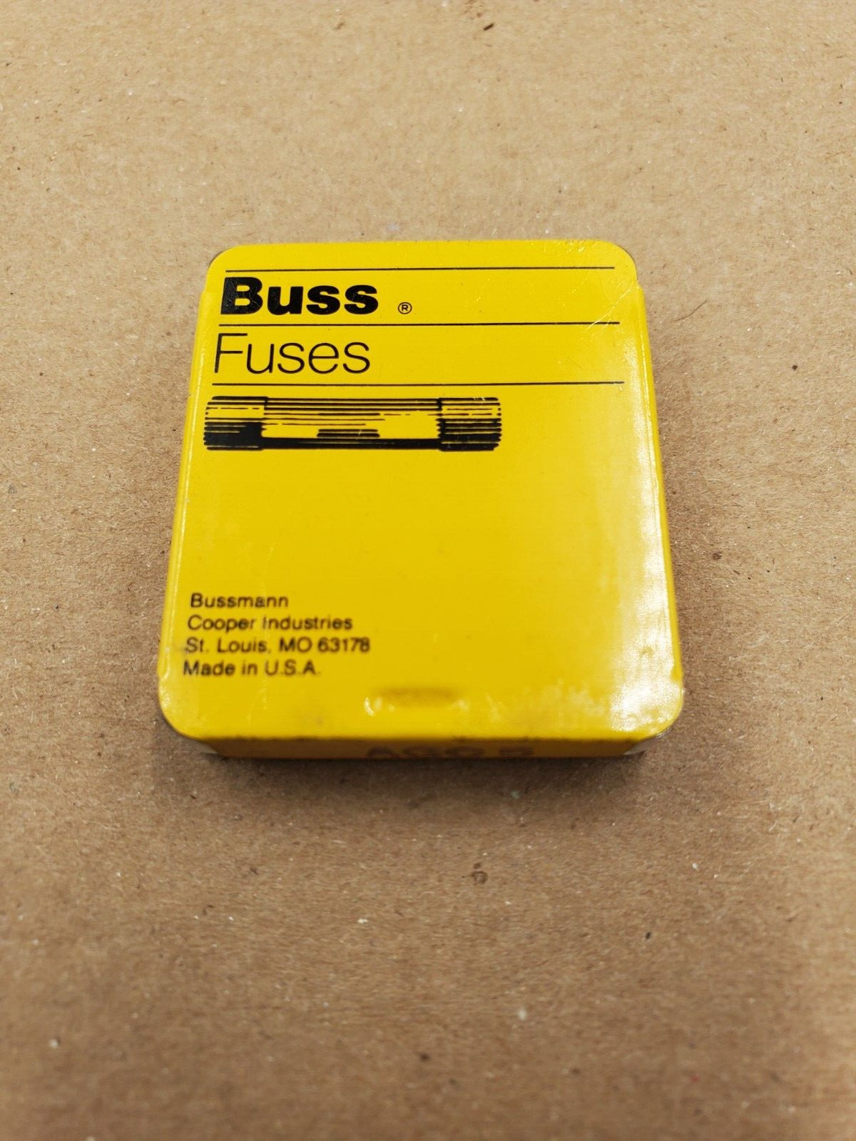 Cooper Bussmann AGC-5 Fuse 5A 250V Buss AGC5 (Pack of 5) New Old Stock