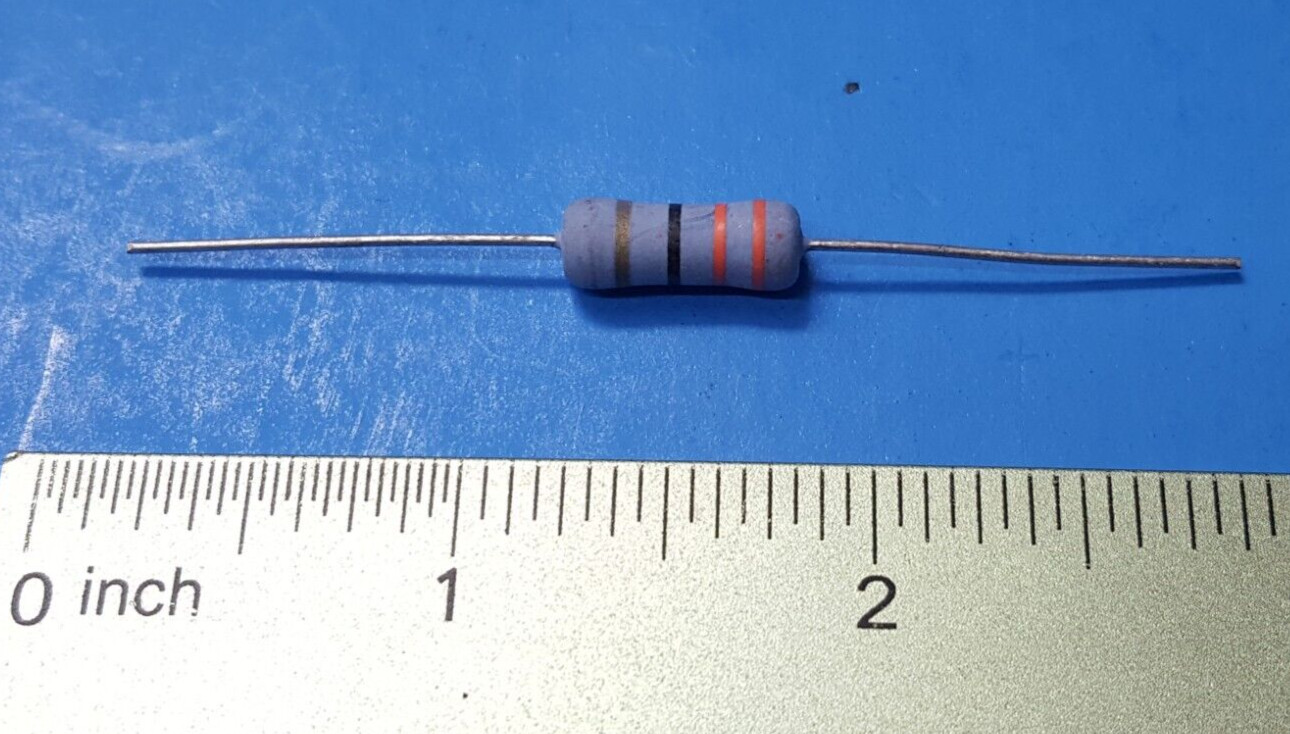 (4PCs) Resistor , 804-330-02 , KOA , 33 OHM , 5% , 2 W , AXIAL