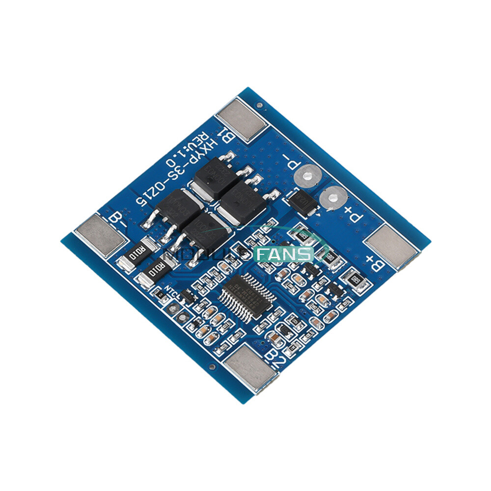 3S 12V 15/20/25/30A 18650 Li-ion Battery Charging Protection Board with Balance