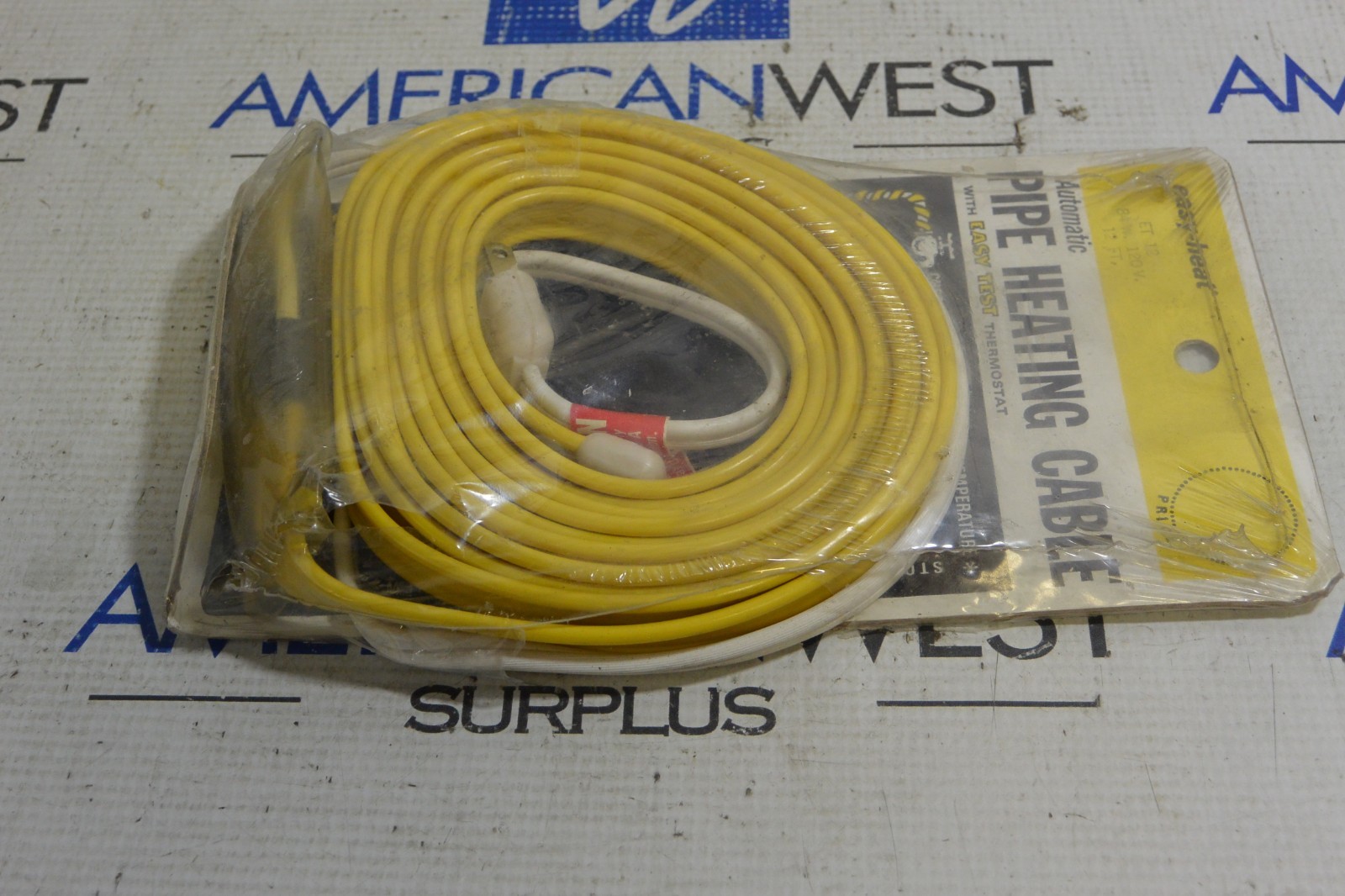 Wirekraft Easy-Heat ET12 Pipe Heating Cable 12 Ft 84W 120V