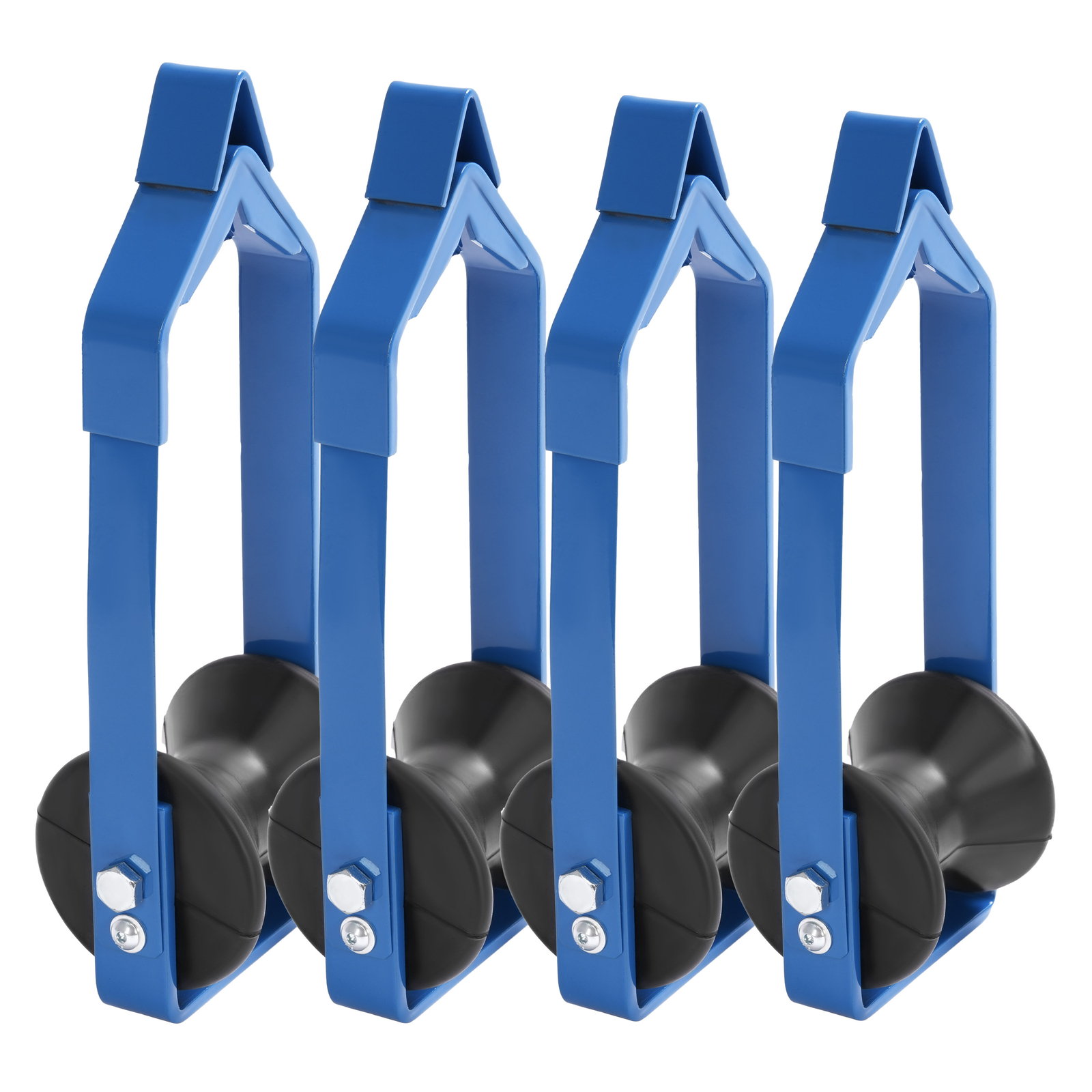 For Universal For RO300 Up to 3″ Diameter Blue Powder Coated Steel Cable Roller