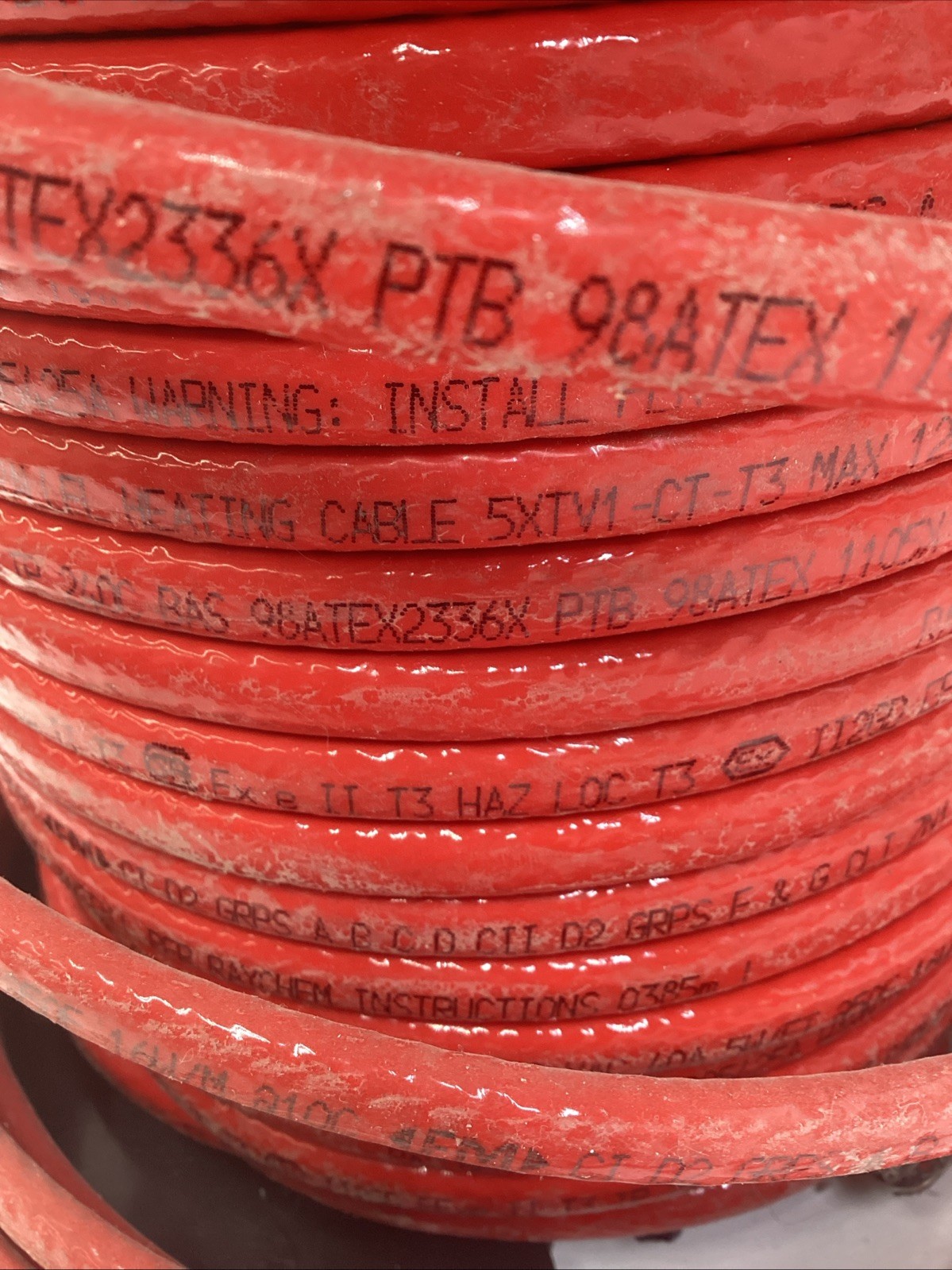 Raychem Parallel Heating Cable 5XTV1-CT-T3 APPROX. 145 FT. NEW