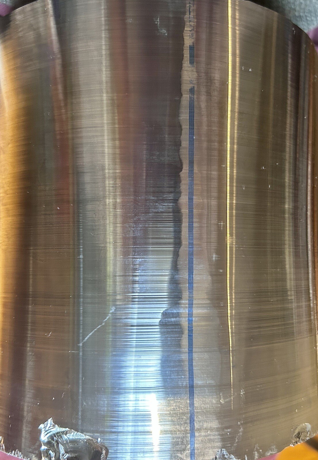 Silicon Si Crystal Ingot Wafer Material 14lbs 13oz. 6” tall x 6” diameter