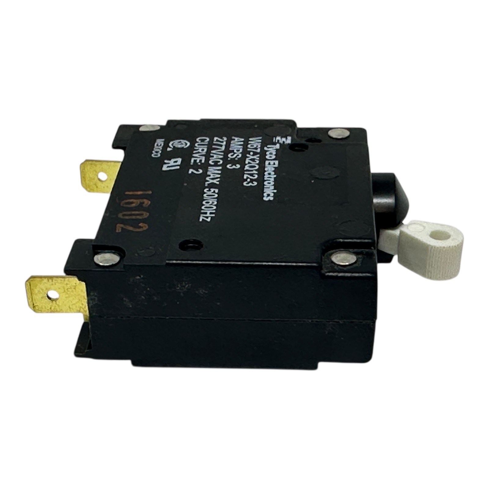 TYCO ELECTRONICS W67-X2Q12-3 CIRCUIT BREAKER 3A 277VAC NEW/UNUSED SURPLUS