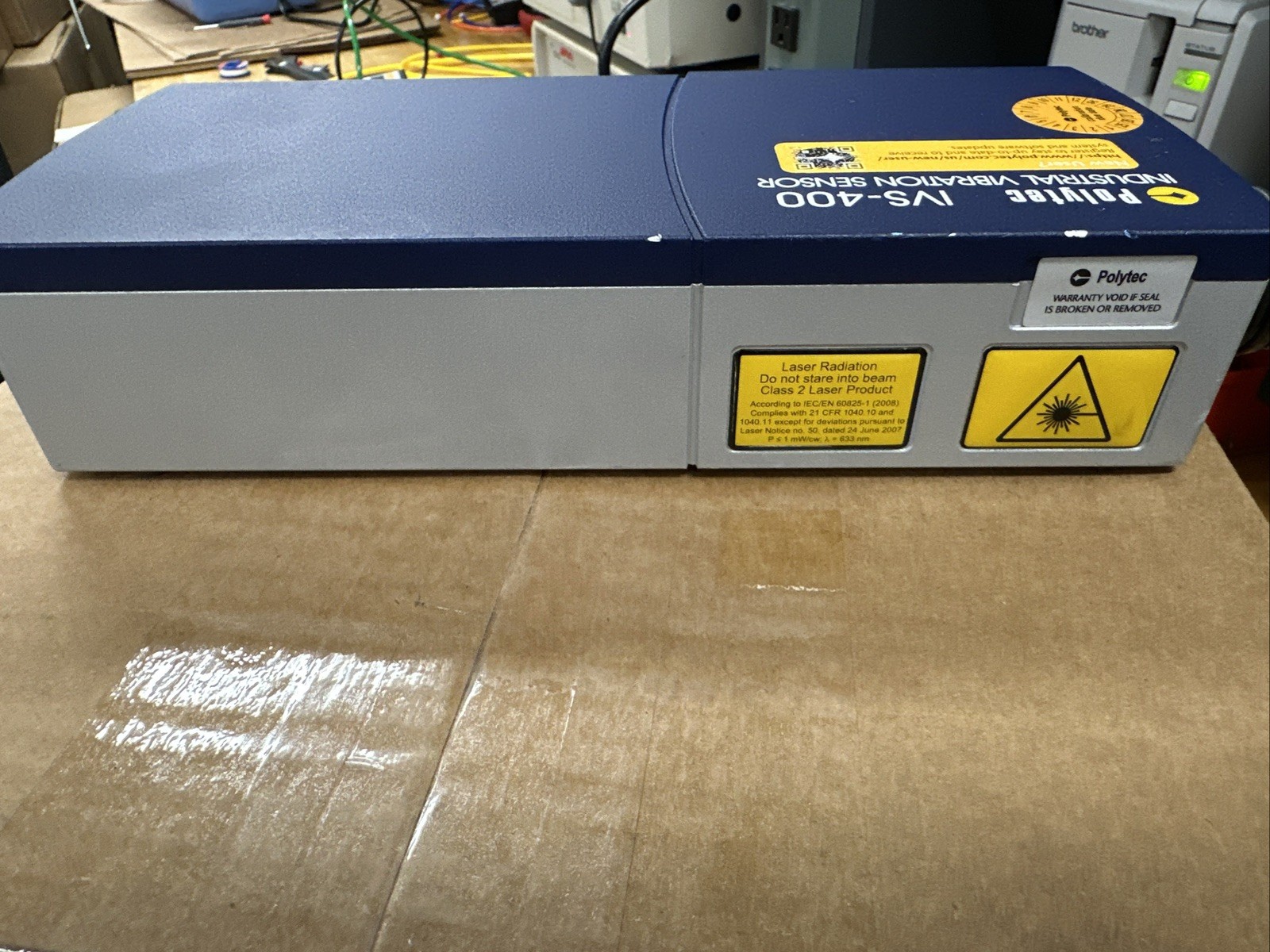 POLYTEC INDUSTRIAL VIBRATION SENSOR IVS-400 VERSION: VF