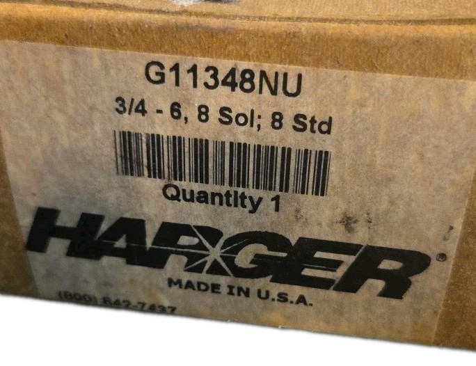 HARGER G11348NU 3/4 UNI-SHOT Mold