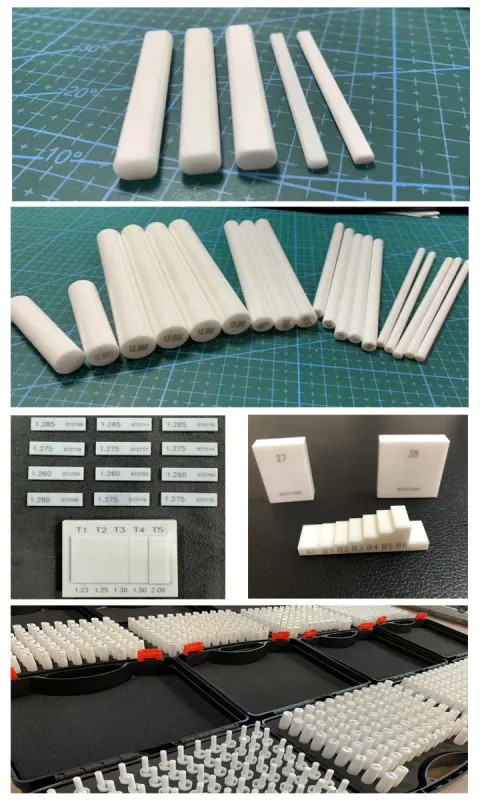 1PC Ceramic Pin Gauge Grade 0 Gauge Tools Range 0.5-20.00mm Carpentry Inspection