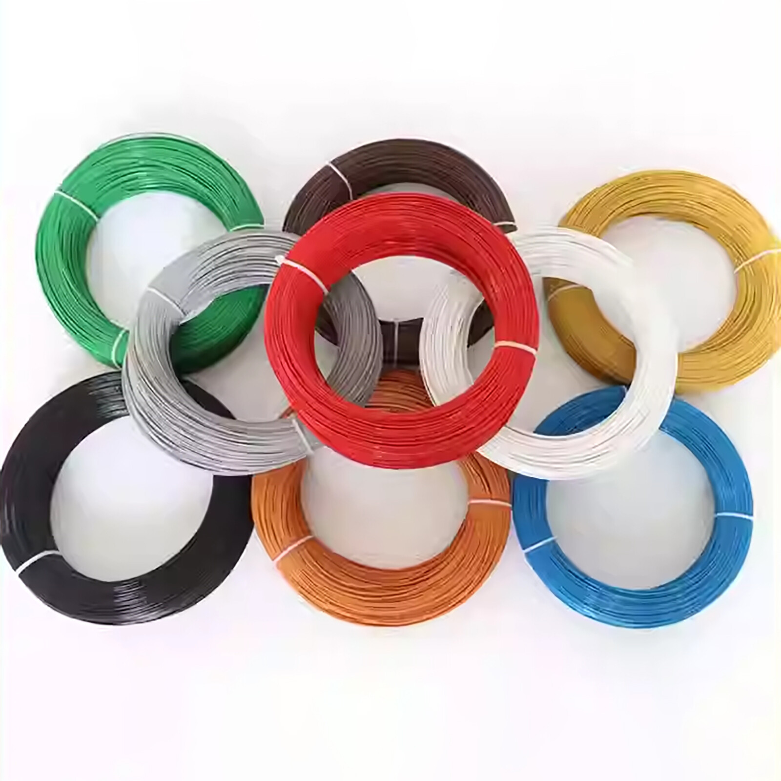 PTFE Cable Wire 12/14/16-28AWG Flexible Tinned Copper UL1332 Colour Cable Wire