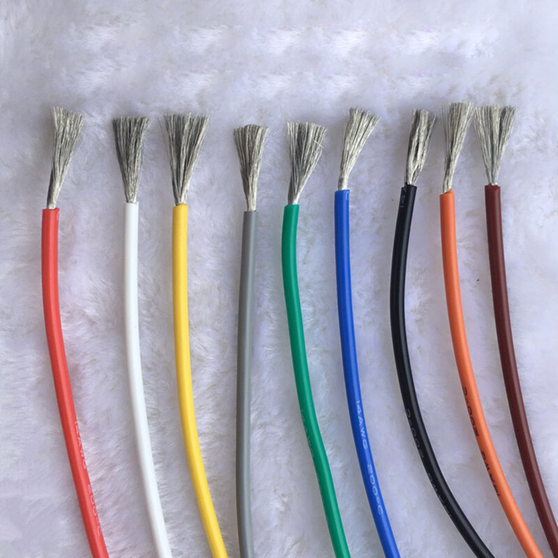 Cable 14/16/20/22/24/26-30 AWG Wire 0.08mm AWG Stranded 300V 200°C RoHS Cable