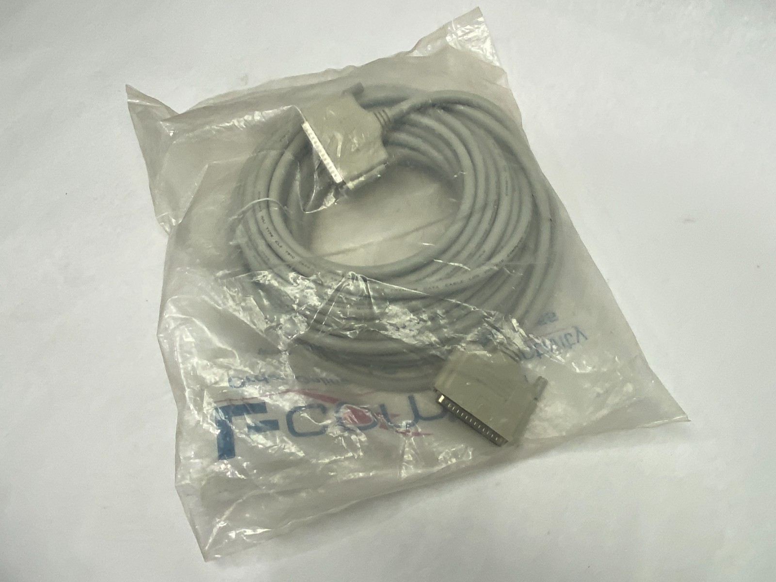L-Com CS2N37MM-50 Premium Molded D-Sub Cable DB37 Male/Male 50′