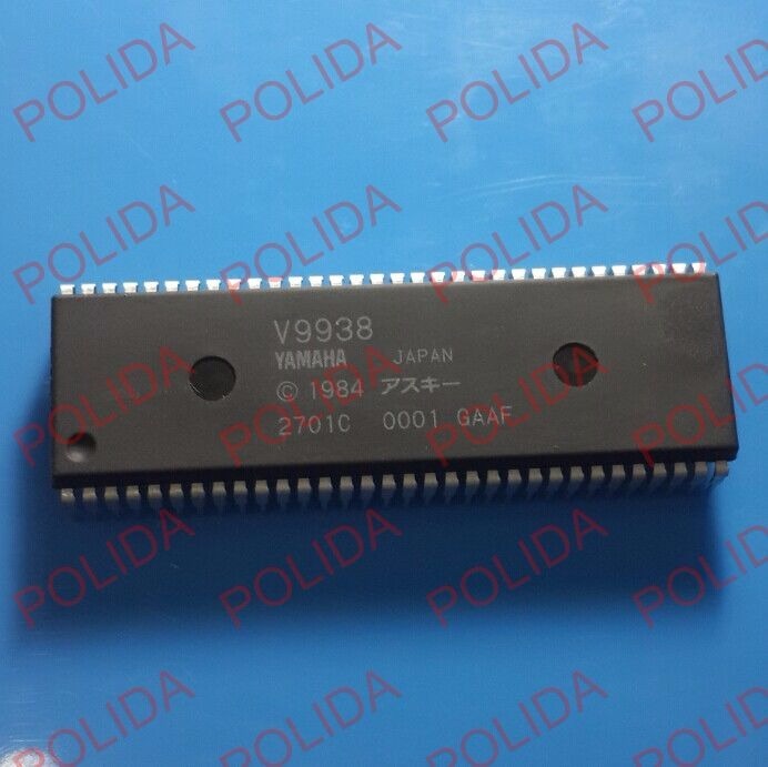 1PCS Video Display Processor IC YAMAHA DIP-64 V9938 V9938C