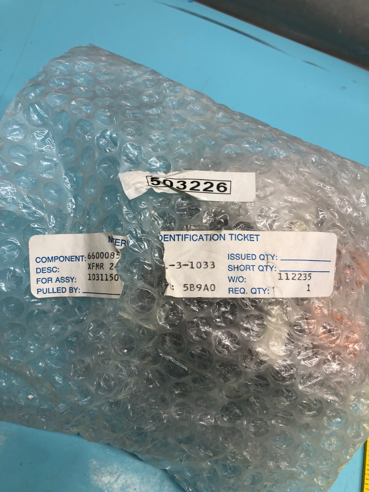 Eaton 6600085 Signal Transformer, M4L-3-1033, 503226, 165715