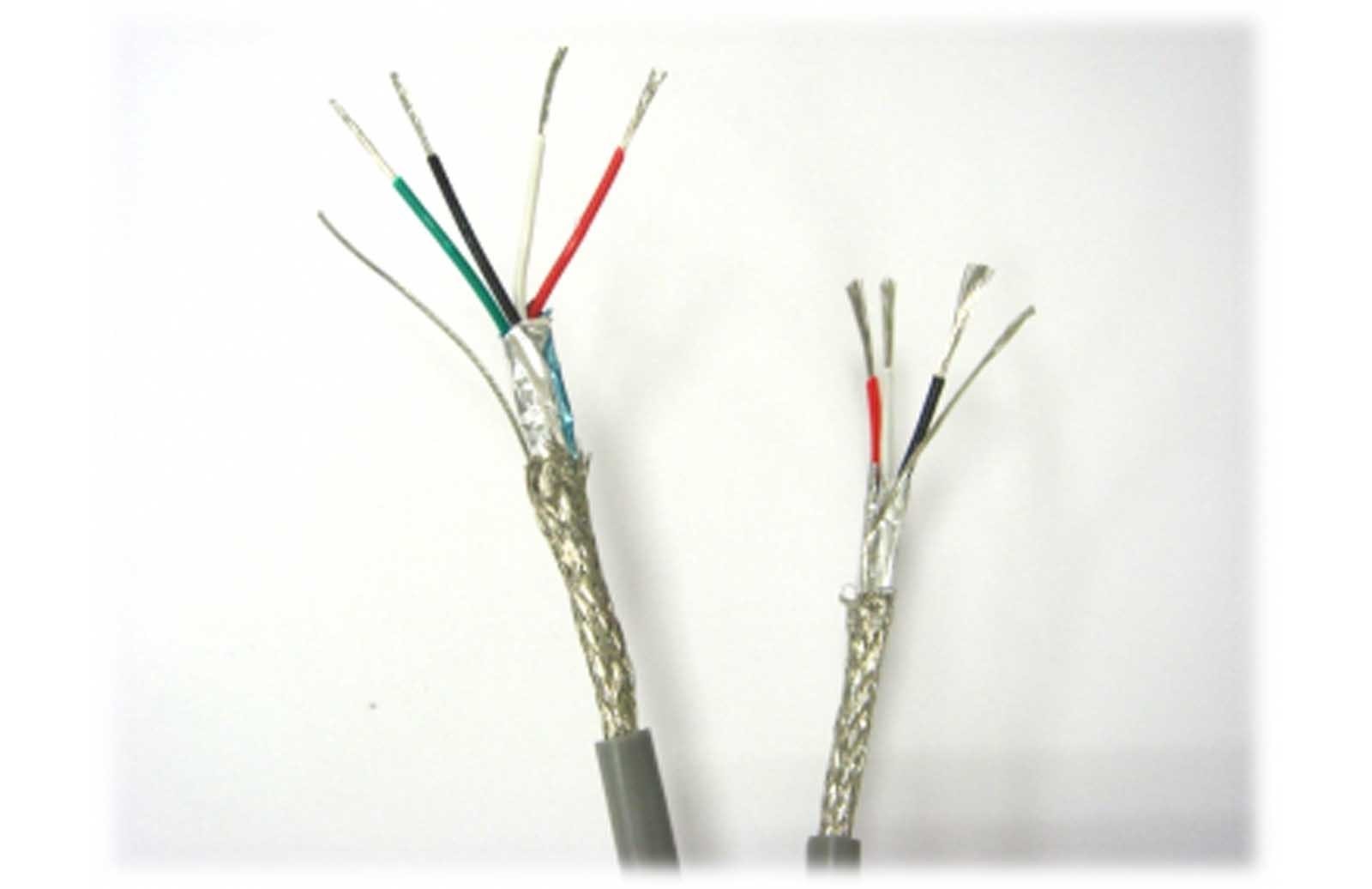Yutai UL2464-22AWG-8C Double Shield Cable (Gray) 15ft