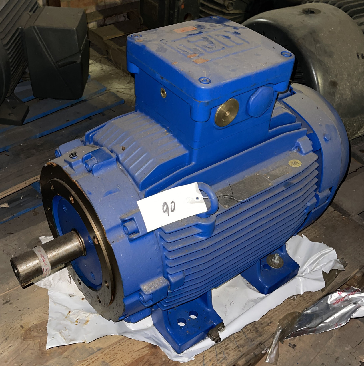WEG 1022002701 75hp 1475rpm 2540SM4 440V F3 TEXP ATEX New Electric Motor