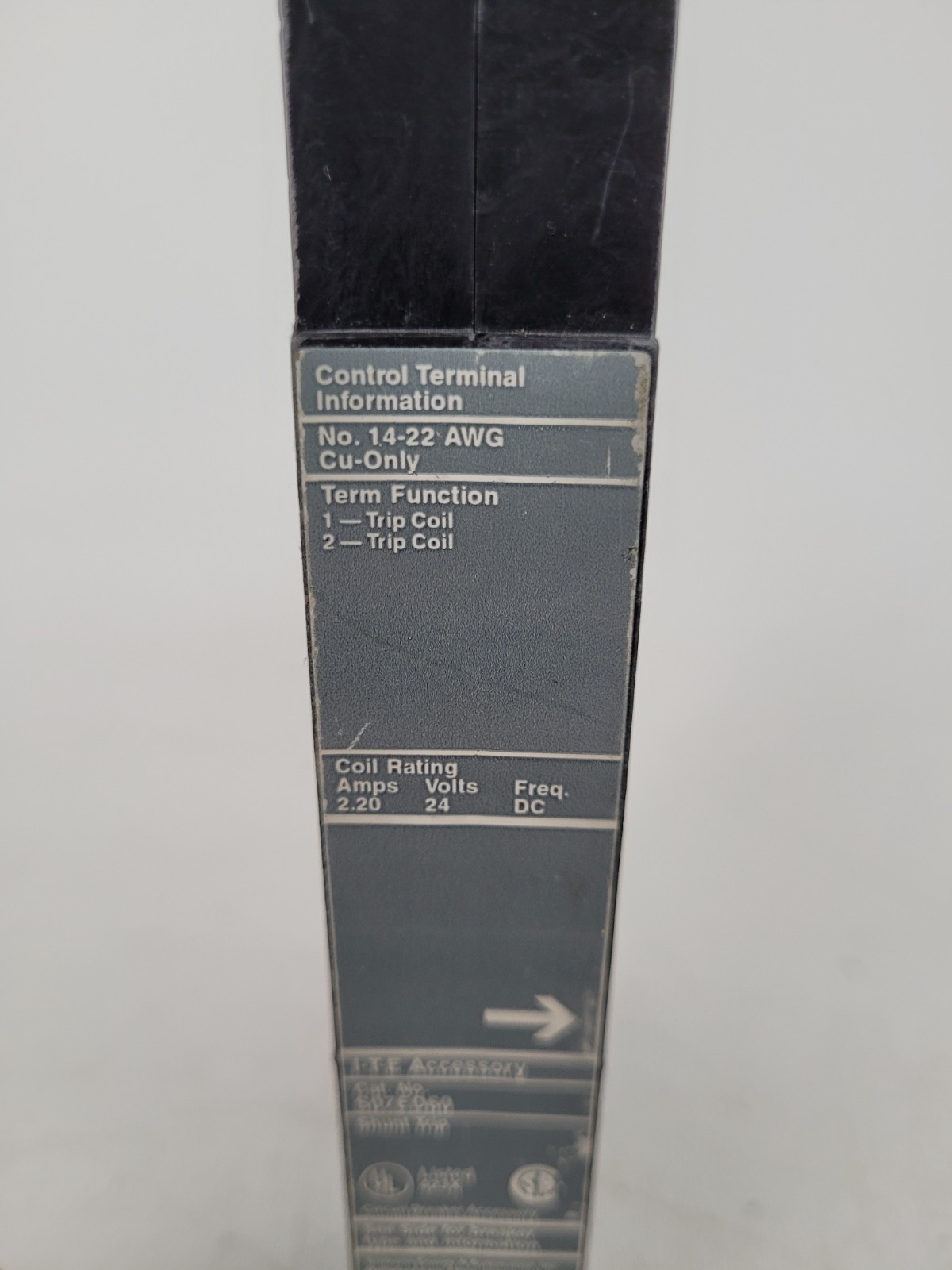 S07ED60 ITE 24VDC Shunt Trip ED, HED, HHED, CED, EM Breakers -Next Day Option