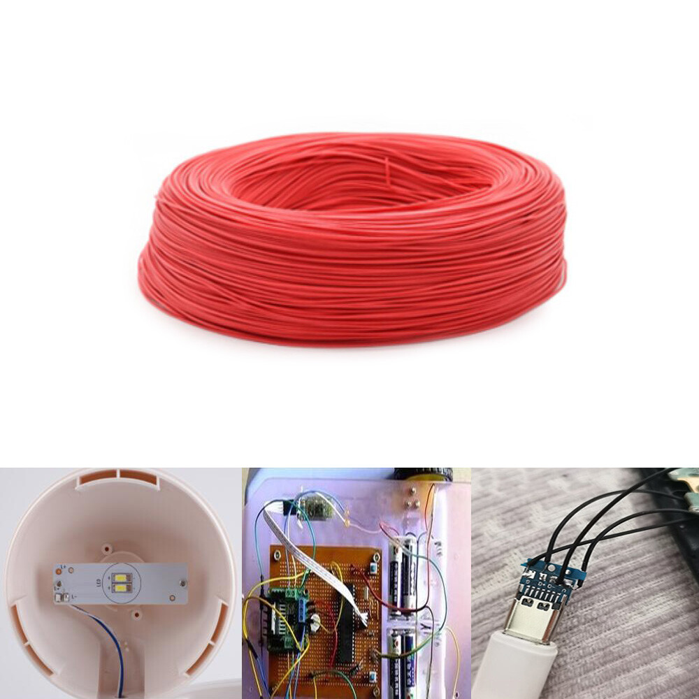 UL1007 Tinned Coppers Stranded Electrical Wire Cable – 26 AWG PVC Hookup Wires