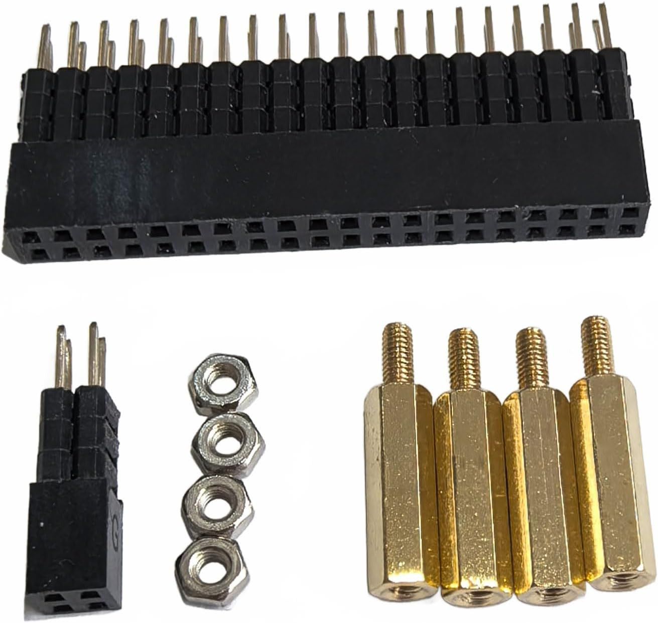 16mm GPIO and PoE Pin Header Height Increaser Extender for Raspberry Pi 5 4B 3B+