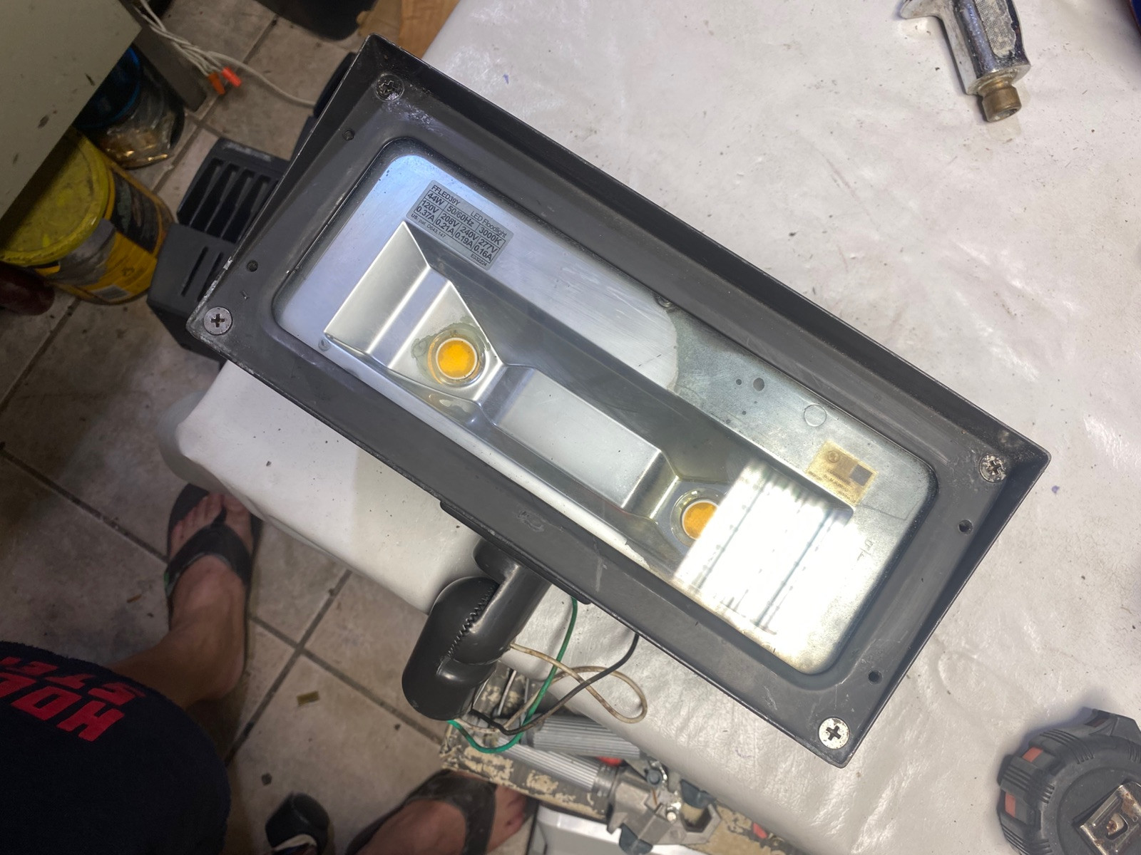 RAB LIGHTING FFLED39Y LED Floodlight 44W 120V (4 PARTS) #4
