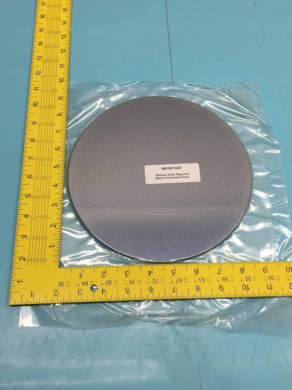 LAM 715-011909-501 PLATE, UPPER ELCTDRODE 8″ POLISHED CAPTIVE, 123495