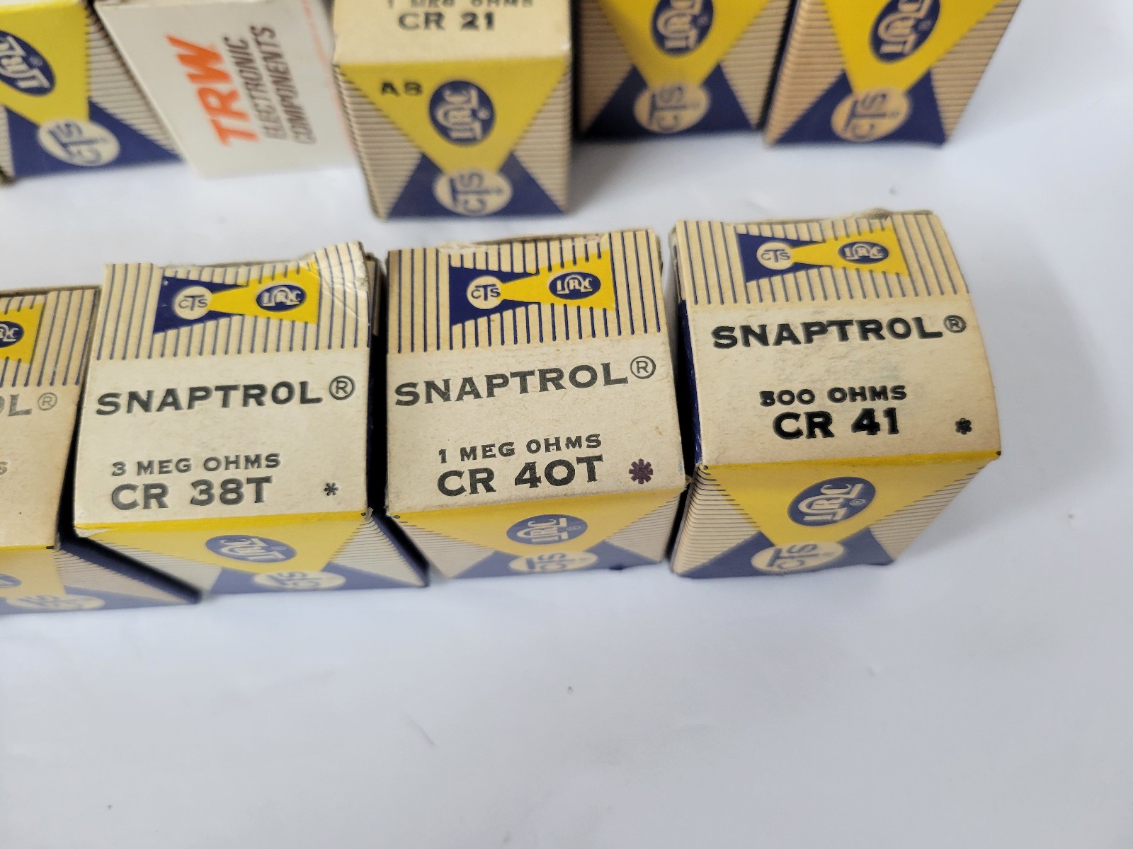 NOS Vintage CTS & TRW Brand Snaptrol Components *various numbers see list*