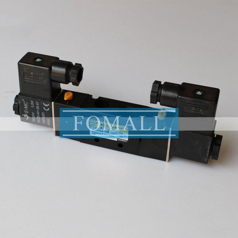 1Pcs New For EMC solenoid valve V5222-08 DC24V AC220V