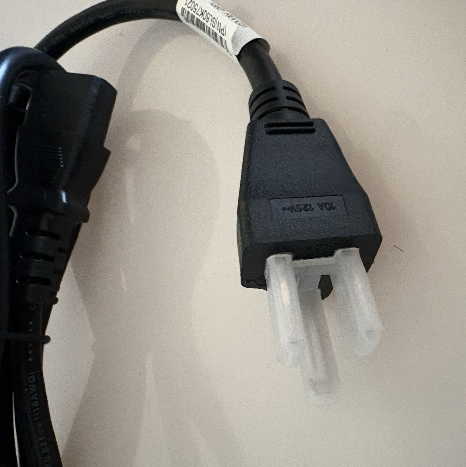 10A 125V AC 6FT Black Power Cable Cord BRAND NEW CORD