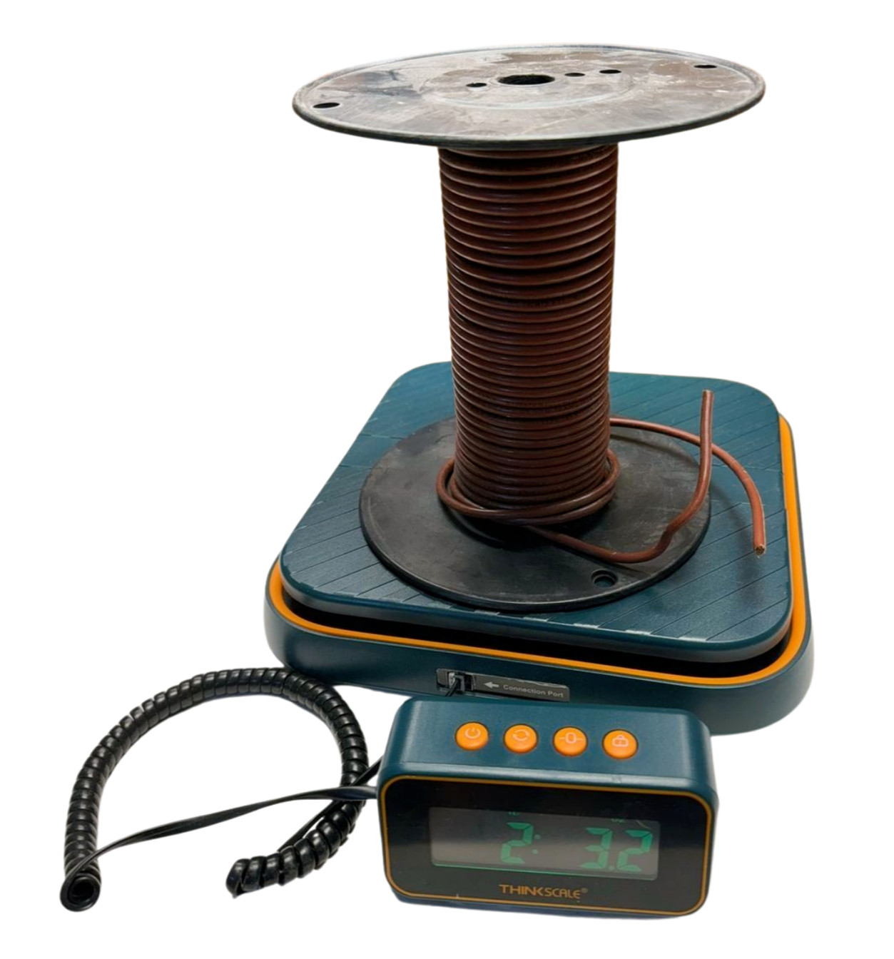 CME E102470 Brown Machine Tool Insulated Wire 10 AWG Approx 45′ Long, 2 lbs 3oz