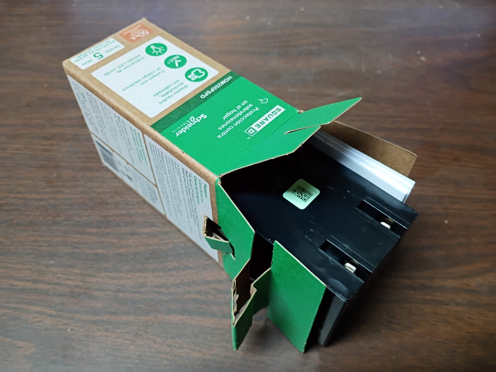 SQUARE D HOM250PSPD SURGE PROTECTIVE DEVICE TYPE 1 50kA 1-PHASE 3-WIRE NEW