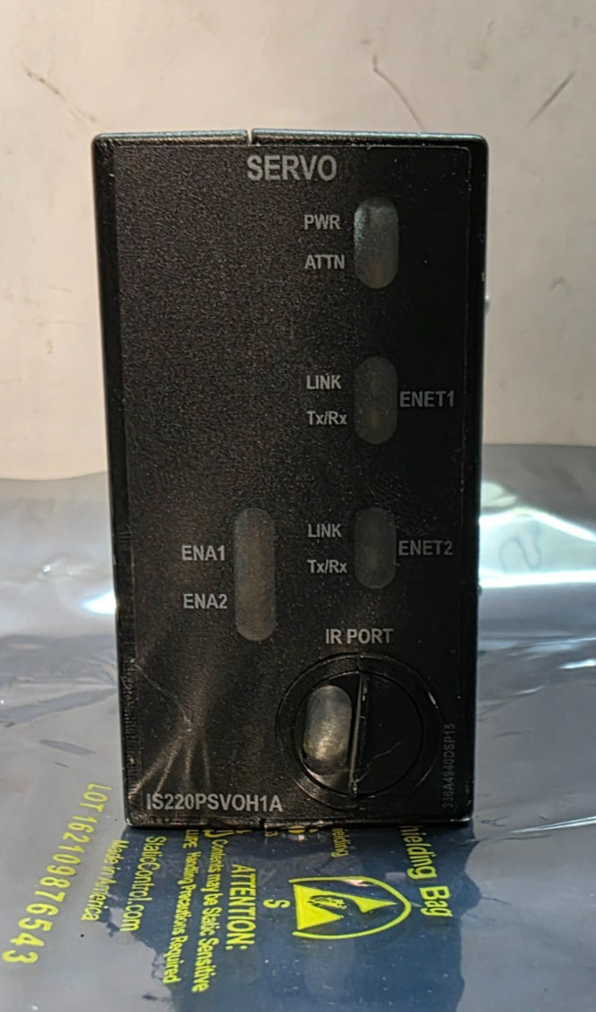 GENERAL ELECTRIC ENERGY GE IS220PSVOH1A Rev B – SERVO MODULE –