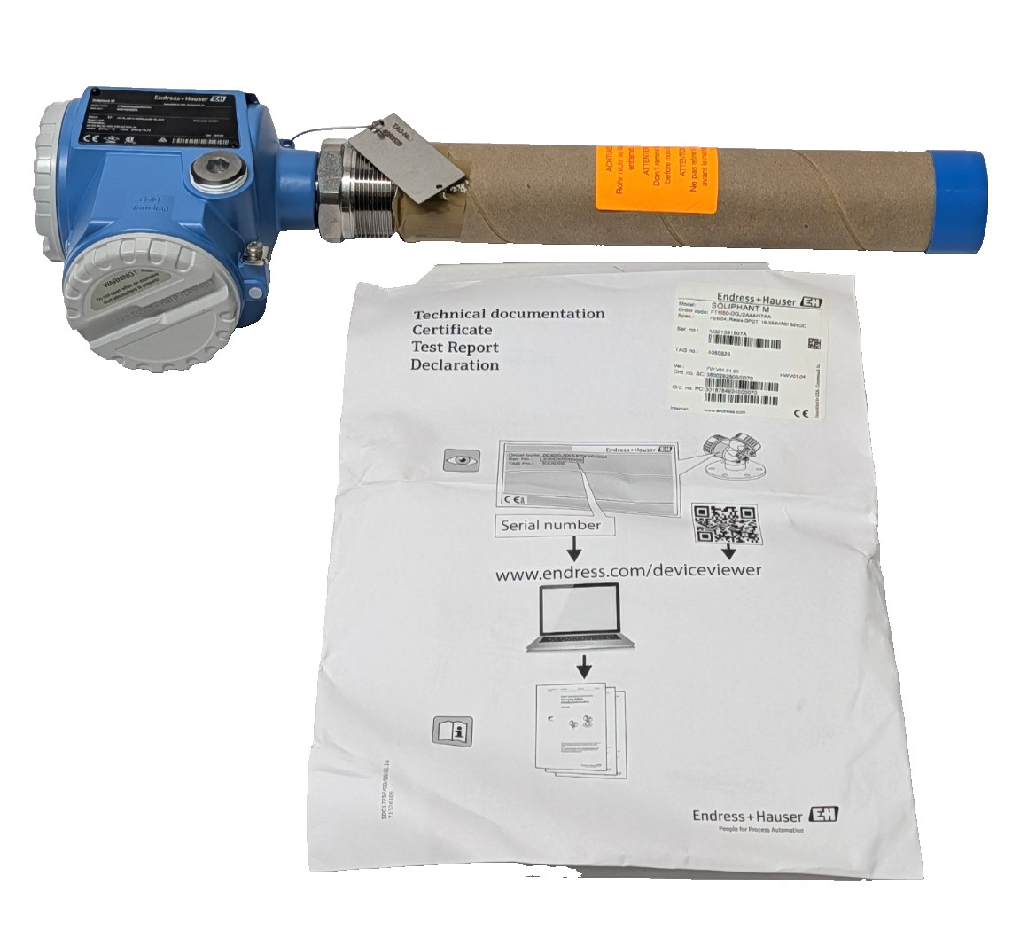 New Endress & Hauser Soliphant M, FTM50-DGJ2A4AH7AA / FTM50DGJ2A4AH7AA